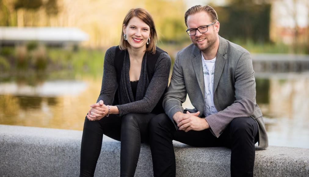 Bart Joling en Ischa Broese JCC bestuur